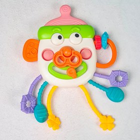 تصویر دندان گیر کودک طرح دلقک مدل 36875 