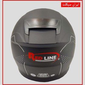 تصویر کلاه کاسکت ردلاین مدل 956-MATT-BKWH 