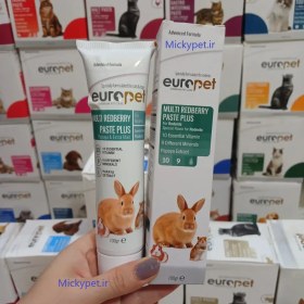 تصویر خمیر مولتی ویتامین جوندگان یوروپت 100 گرم Europet Multi Paste Rodents