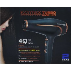 تصویر سشوار حرفه ای کومکس KM-620 کد 2416 Hair Dryer KOMEX turbo KM-620