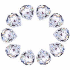 تصویر کریستال لوستر مدل گوی 30 بسته 10 عددی*978 