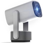 تصویر ویدئو پروژکتور K2 شارژی قابل حمل کیفیت UHD با شدت نور ۱۲۰۰۰ لومن 