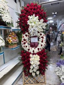 تصویر تاج گل شبکه‌ای کد 177 