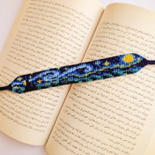 تصویر دستبند آسمان شب پر ستاره ونگوگ - اکسسوری مهری 