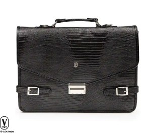 تصویر کیف اداری مردانه چرم ( کد 07021) 