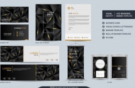 تصویر ست اداری چند منظوره – Modern branding stationery 