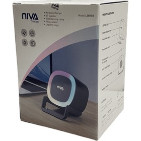تصویر اسپیکر و شارژر وایرلس NIVA مدلL28RGB - کد5208 