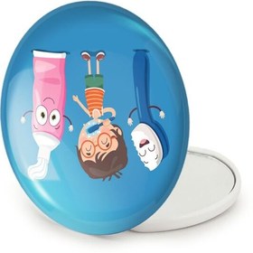 تصویر آینه تاشو دندان و دندانپزشکی کودکانه 