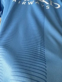 تصویر کیت اول پیراهن شورت منچستر سیتی 2025 (تایلندی) Manchester City 2025 Home Shirt Shorts Kit (Thai)