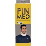 تصویر گردنبند نیمه سخت مدل 3002 پین مد سایز اسمال Pin Med Rigid Splint Cervical Collar Code 3002 Small