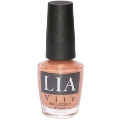 تصویر لاک تنالیته گرم و خاطره انگیز لیا ویتو Nostalgic Collection nail Polish LIA VITO