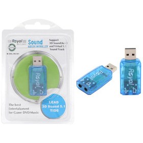 تصویر کارت صدا رویال Royal 5.1 ROYAL 5.1 USB SOUND ADAPTER