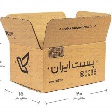 تصویر کارتن پست ایران سایز 2 بسته 20 تایی 