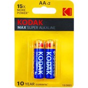 تصویر باتری قلمی آلکالاین کداک مدل Kodak Max Super 