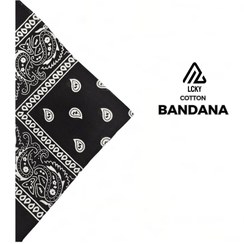 تصویر باندانا مشکی 