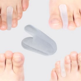 تصویر لا انگشتی سیلیکونی Silicone Toe Separators