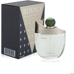 تصویر ادکلن مردانه رصاصی رویال سبز حجم ۷۵ میل 