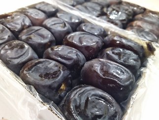 تصویر رطب مضافتی سه ردیفه بم یکدست و شیره دار کارتن ۱۲ تایی 