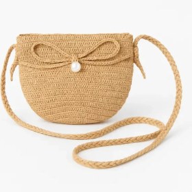 تصویر کلاه و کیف حصیری 