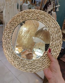 تصویر آینه حصیری 