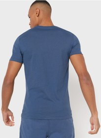 تصویر تی‌شرت گردن گرد لوگو برند calvin klein jeans Logo Crew Neck T-Shirt