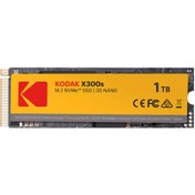 تصویر حافظه SSD اینترنال کداک مدل X300s M.2 NVMe ظرفیت 1 ترابایت ا Kodak X300s M.2 NVMe 1TB Enternal SSD Hard Kodak X300s M.2 NVMe 1TB Enternal SSD Hard