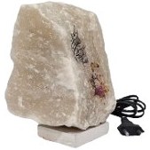تصویر سنگ نمک چراغ دار 