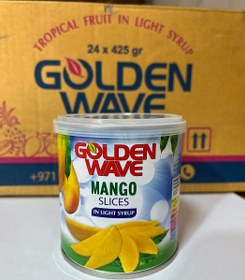 تصویر کمپوت انبه گلدن ویو ۴۲۵ گرم 