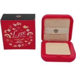 تصویر پنکک ضد آب فول کاور یانگمی مدل لاو YANGMEI YANGMEI LOVE POWDER FOUNDATION