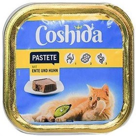 تصویر ووم گربه بالغ کوشیدا با طعم مرغ و خرگوش Coshida Vom Adult Wet Cat Food With Chicken & Rabbit Flavor