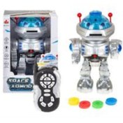 تصویر اسباب بازی کنترلی مدل ربات طرح سکه پران کد 27107 