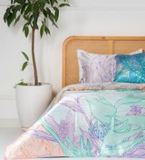 تصویر روتختی دورو ساتن ابریشم (تهران/پاریس) مدل بالتوس Hermodr Bedding set