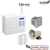 تصویر پکیج دزدگیر فایروال F9 سیم کارتی با 2 چشمی/0364 