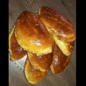 تصویر فطیر حلوایی محلی اردبیل (شهر چشمه های بهشتی سرعین) عسل و سوغاتی حاج عبدالله بذری 