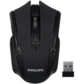 تصویر ماوس بی سیم فیلیپس مدل H30 philips H30 Wieless Optical Mouse