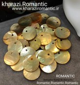 تصویر صدف مدل سکه ای 