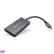 تصویر هاب 4 پورت آدام المنتس مدل A01m 