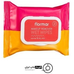 تصویر دستمال مرطوب پاک کننده آرایش فلورمار Flormar | 616440 