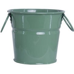 تصویر گلدان سطلی ماری گلد سایز 12 سدری 