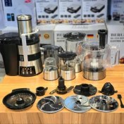 تصویر آبمیوه گیری و غذاساز 12 کاره 800 وات برلین مدل BE-1325 Berlin BE-1325 Juicer and Food Processor
