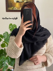 تصویر روسری نخی تمام لمه - شال و روسری تاپلند 