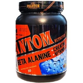 تصویر پودر بتا آلانین کراتین ویتامین سی فانتوم نوتریشن ا Phantom Nutrition Beta Alanine + Creatine + Vitamin C 300 g Phantom Nutrition Beta Alanine + Creatine + Vitamin C 300 g