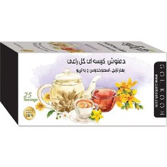 تصویر دمنوش گل راعی گلکوه بسته 25 عددی 