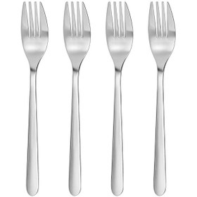 تصویر چنگال ایکیا مدل FÖRNUFT ست 4 عددی IKEA FÖRNUFT Fork, stainless steel, 19 cm