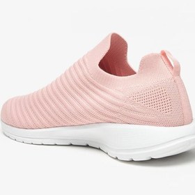 تصویر کفش ورزشی دخترانه با جزئیات مش و بدون بند برند oaklan by shoexpress Girls Mesh Detail Slip-On Sports Shoes