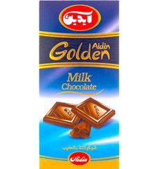 تصویر تابلت شکلات شیری گلدن آیدین - بسته ۶ عددی Golden milk chocolate tablet