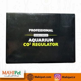 تصویر رگلاتور برقی CO2 بابل کانتر دار ST-01-1 پرفشنال Professional Aquarium CO2 Regulator ST-01-1