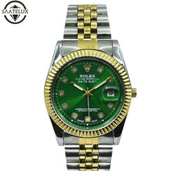 تصویر ساعت مردانه رولکس مدل دیت جاست - سبز ROLEX DATE JUST