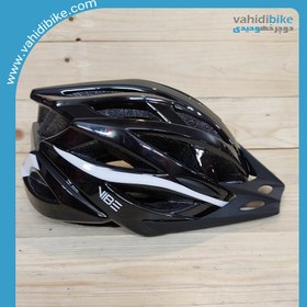 تصویر کلاه دوچرخه سواری وایب مدل Sonic رنگ مشکی سبز سایز مدیوم لارج VIBE Bicycle Helmet Sonic 55-61cm 