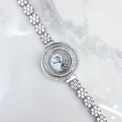 تصویر ساعت نقره زنانه ایتالیایی مدل باگت 